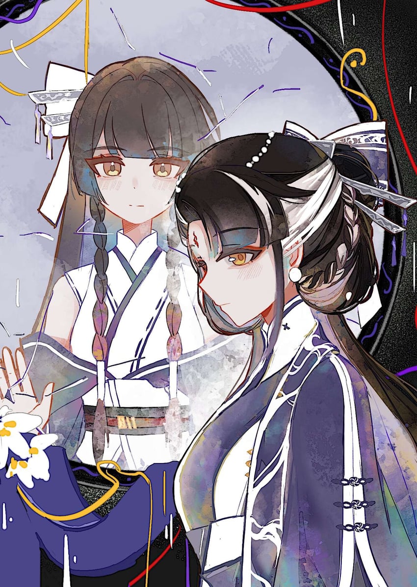 lin zhaoyu (honkai and 1 more) drawn by dprideday