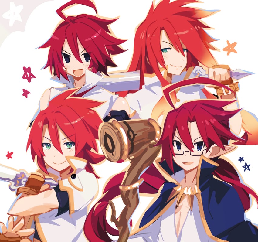 luke fon fabre and adell (tales of and 4 more) drawn by anzu_(anzuhan)