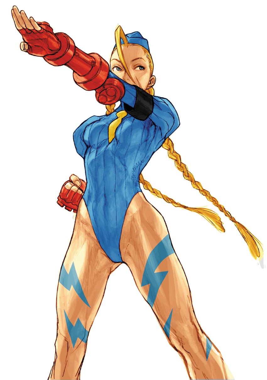 cammy white and killer bee cammy (street fighter and 2 more) drawn by nishimura_kinu