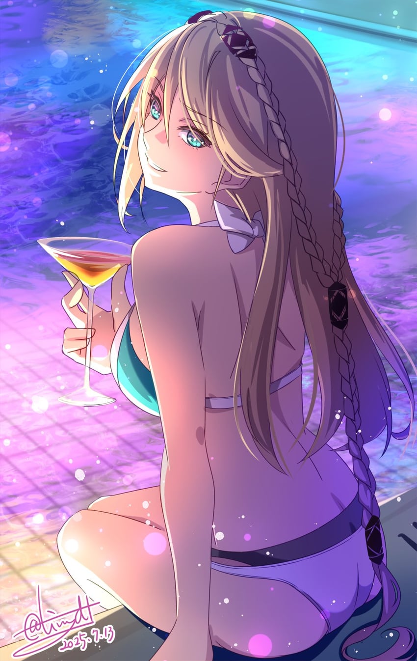 elaine auclair (eiyuu densetsu and 2 more) drawn by tinybiard