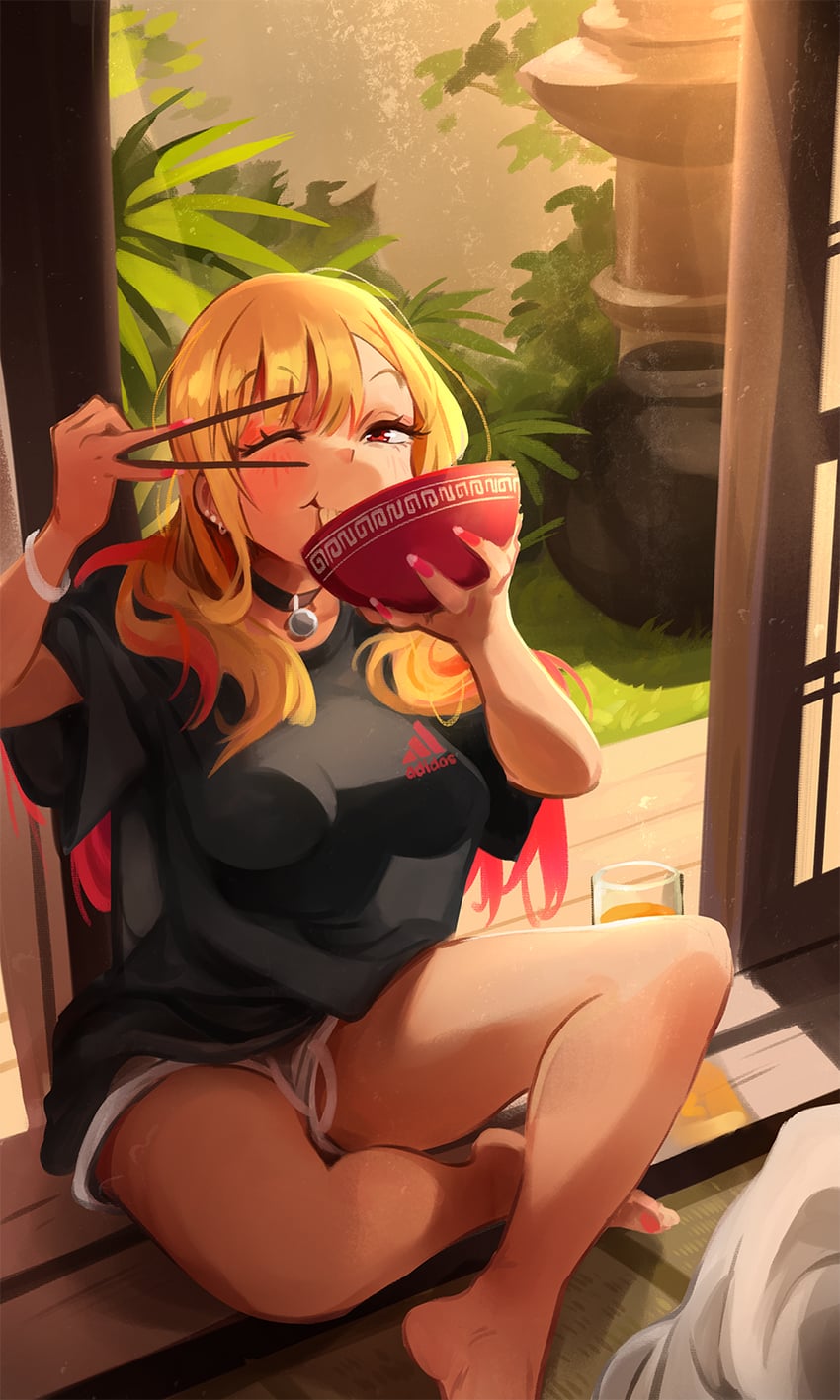kitagawa marin (sono bisque doll wa koi wo suru) drawn by khyle.