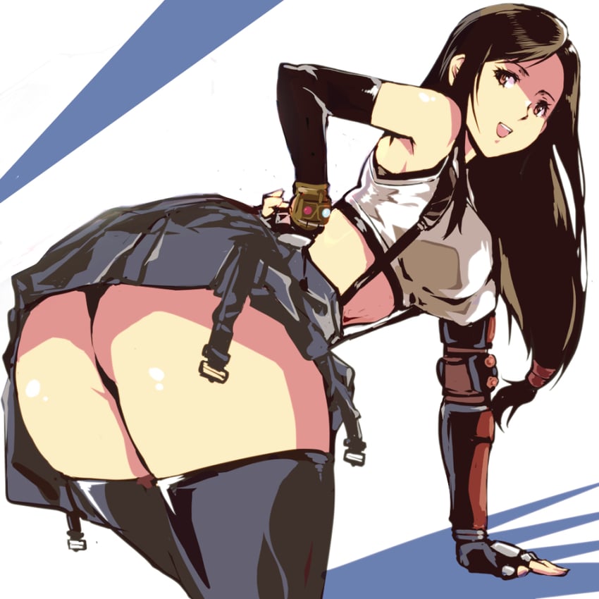tifa lockhart (final fantasy and 2 more) drawn by kamisimo_90