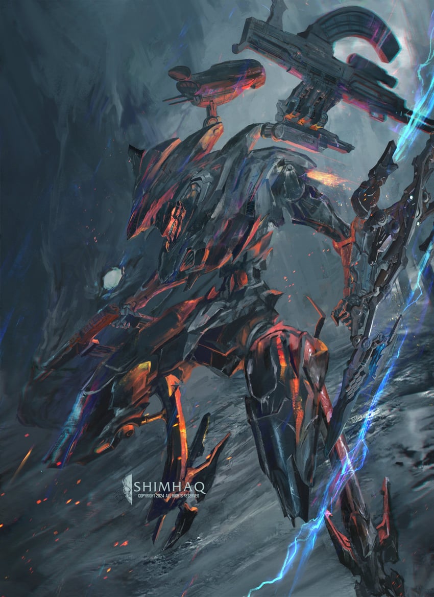 v.iv rusty and steel haze (armored core and 1 more) drawn by shimhaq