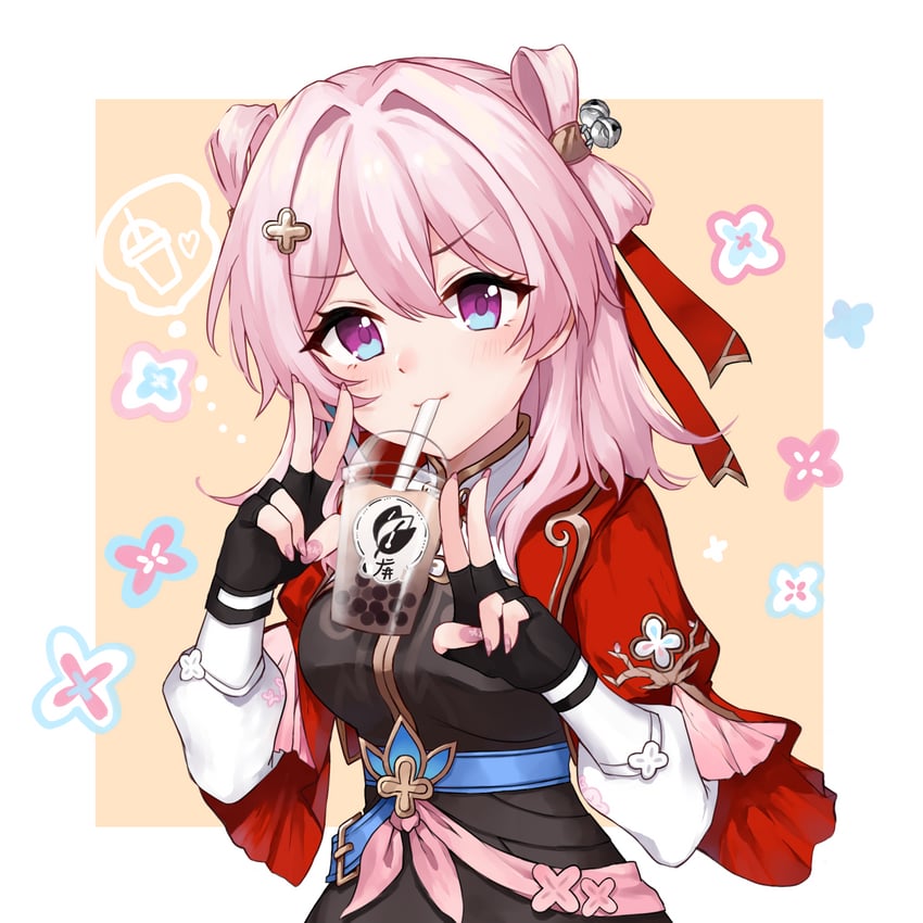 march 7th (honkai and 1 more) drawn by kinatsu_ship