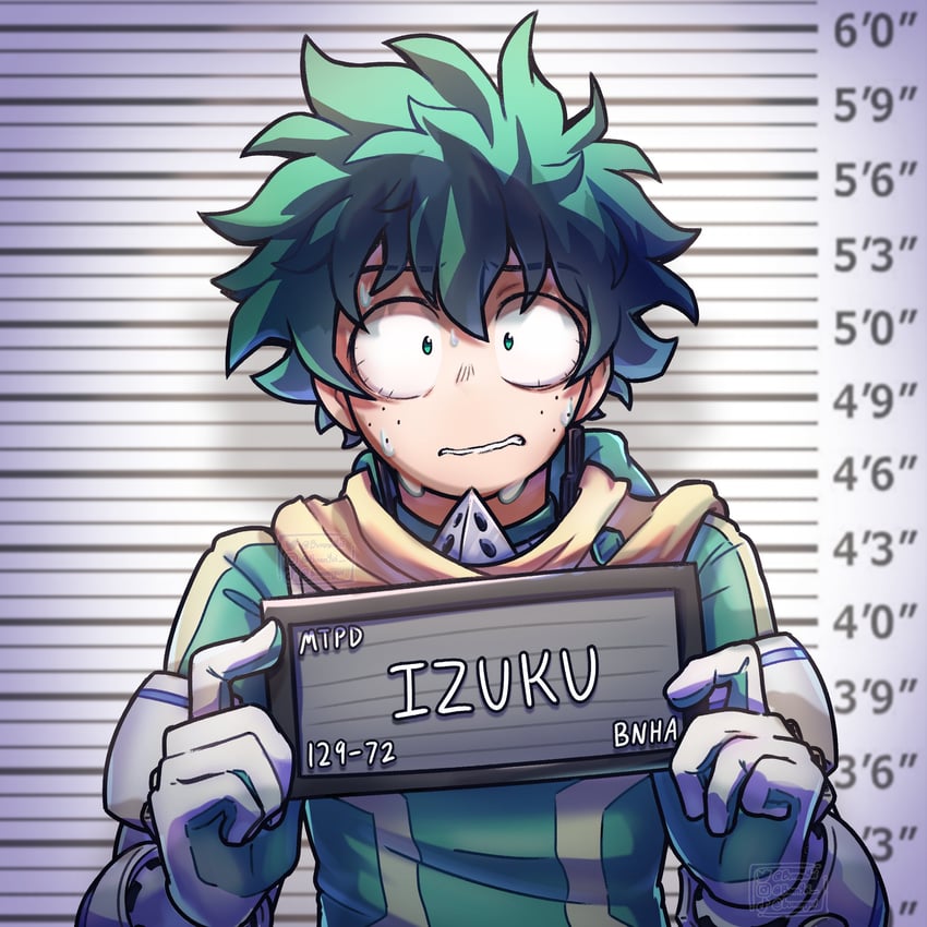 midoriya izuku (boku no hero academia and 1 more) drawn by bunnnyui