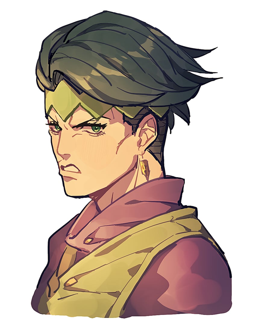 kishibe rohan (jojo no kimyou na bouken and 1 more) drawn by siniy