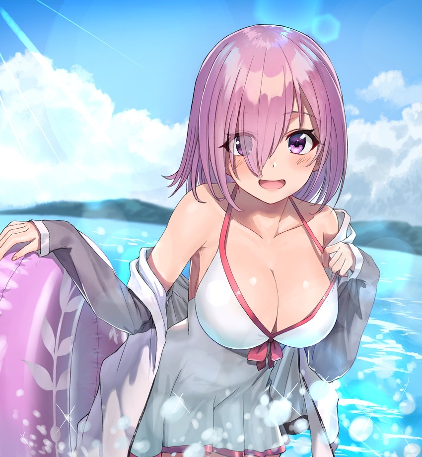 mash kyrielight (fate and 1 more) drawn by ayul_(ayulneri_92)