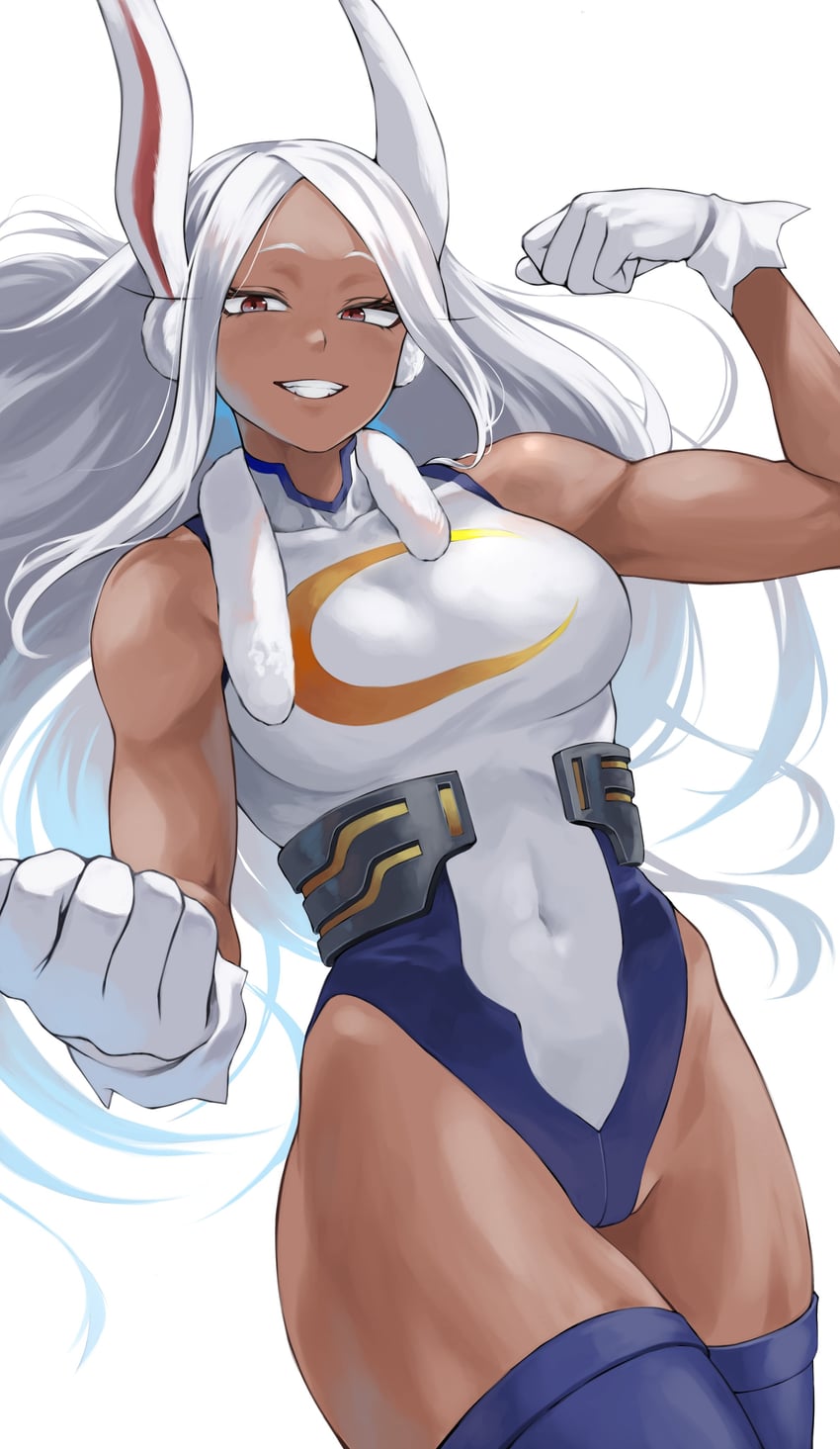 mirko (boku no hero academia) drawn by fengling_(furin-jp)
