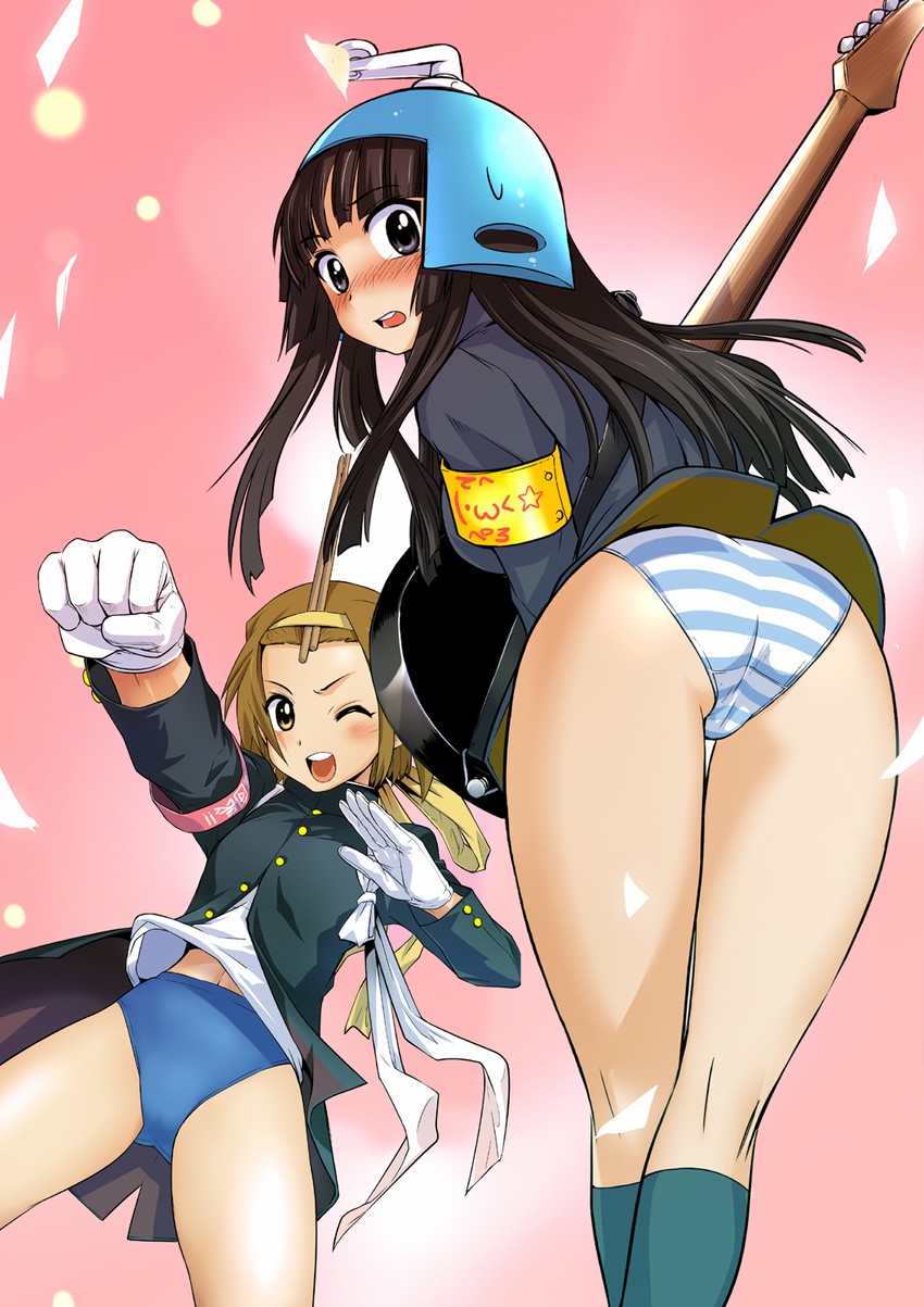 akiyama mio and tainaka ritsu (k-on!) drawn by ez6