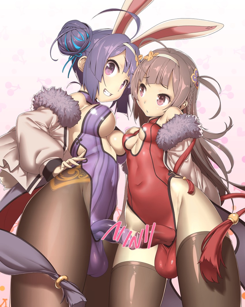 ping hai and ning hai (azur lane) drawn by tomoyuki_kotani