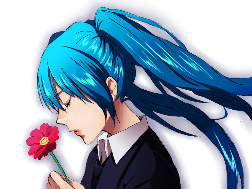 hatsune miku (vocaloid and 1 more) drawn by minami_haruya