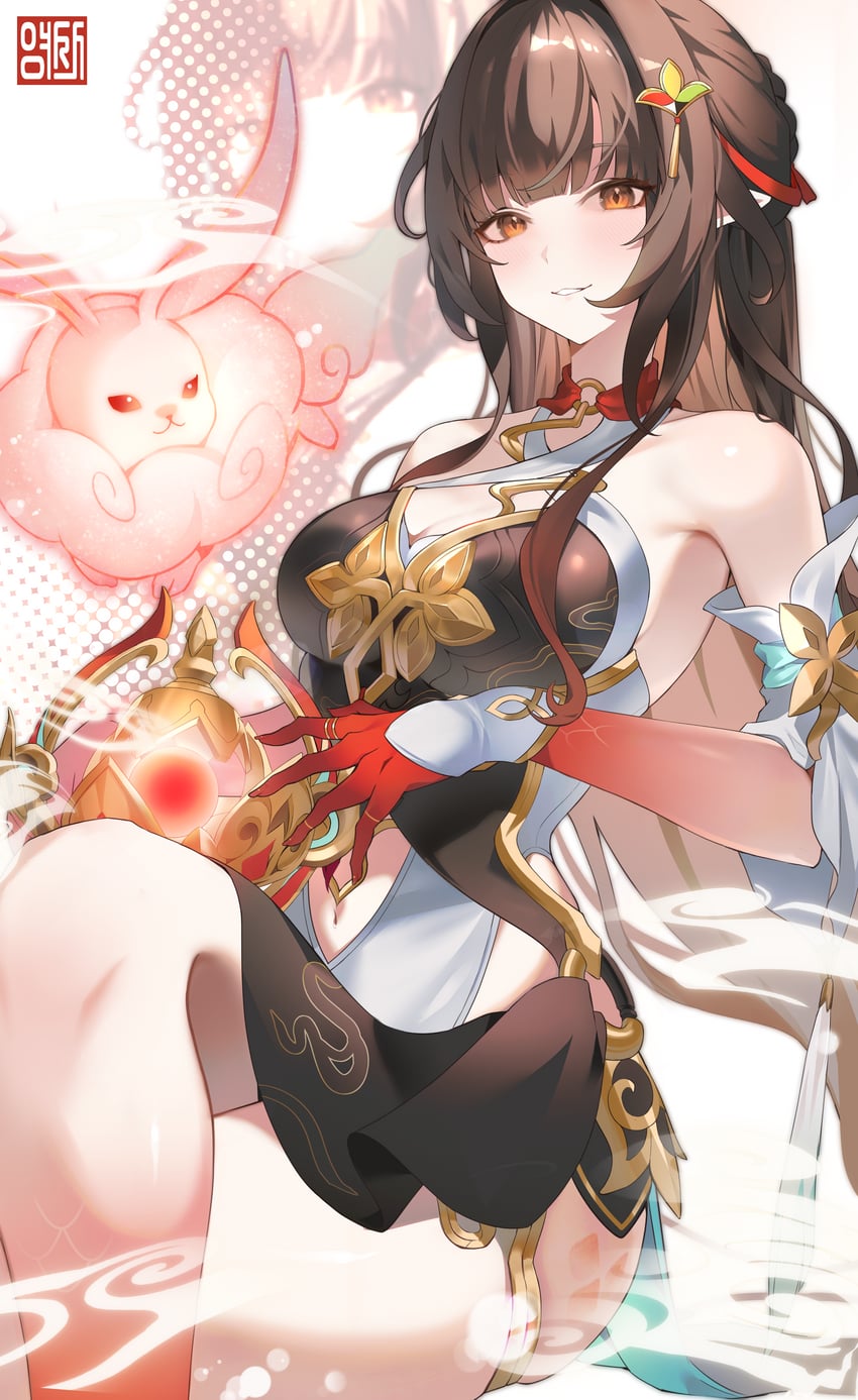 lingsha and fuyuan (honkai and 1 more) drawn by acsuck