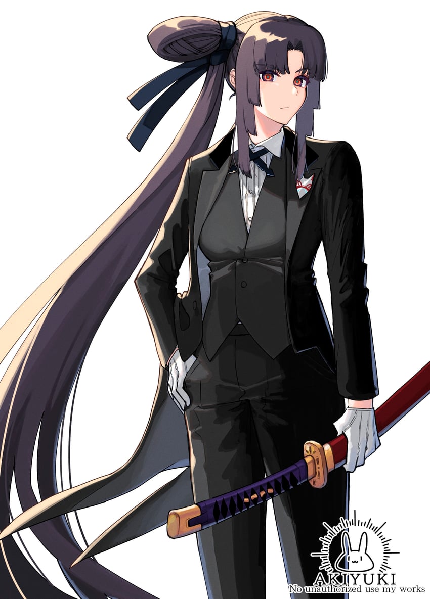 ushiwakamaru and taira no kagekiyo (fate and 1 more) drawn by o_mochi_(usami31mi)