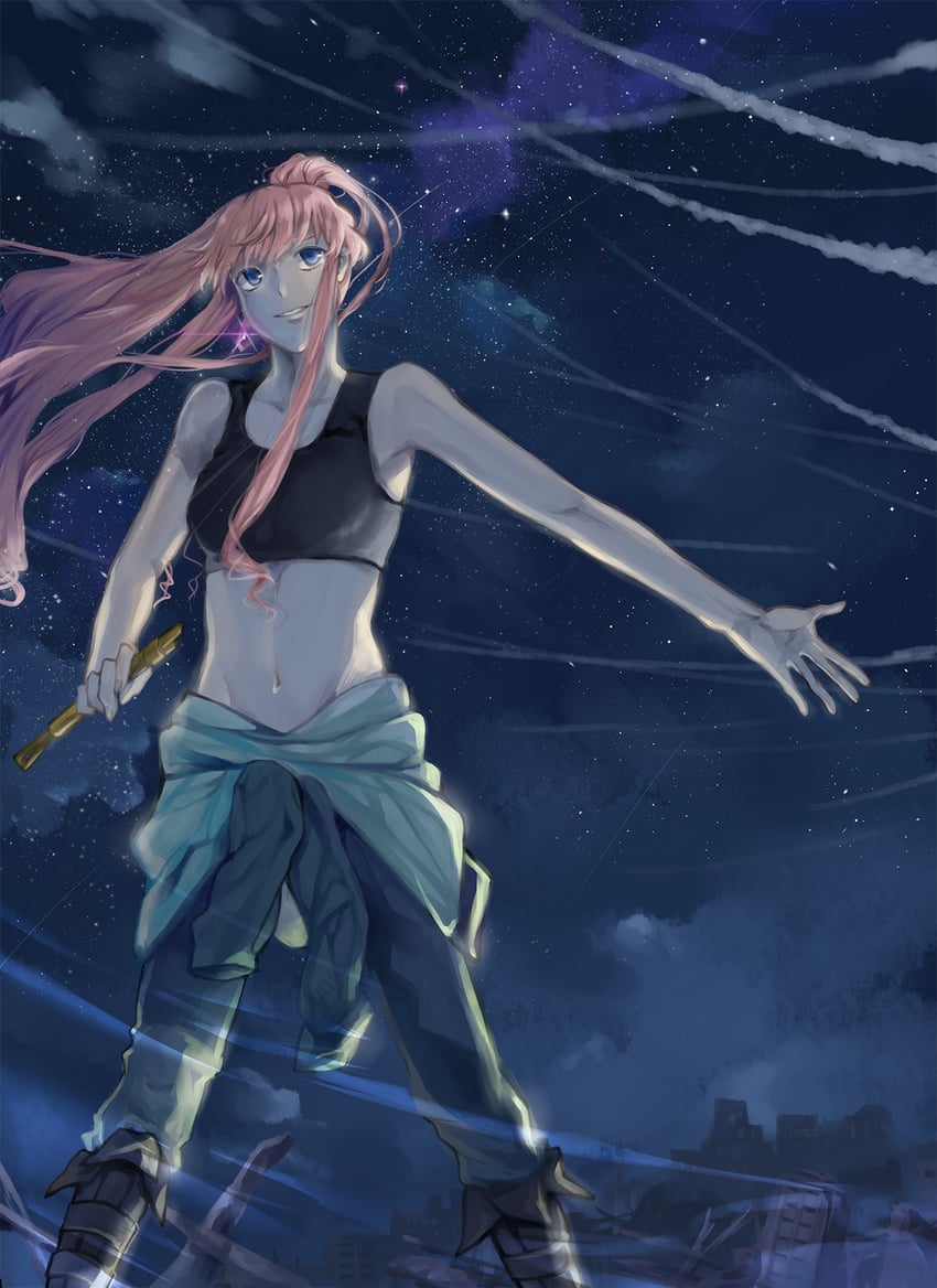 sheryl nome (macross and 2 more) drawn by lsunl