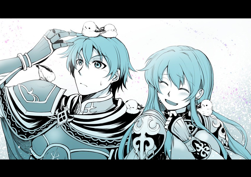 eirika and ephraim (fire emblem and 2 more) drawn by nakabayashi_zun