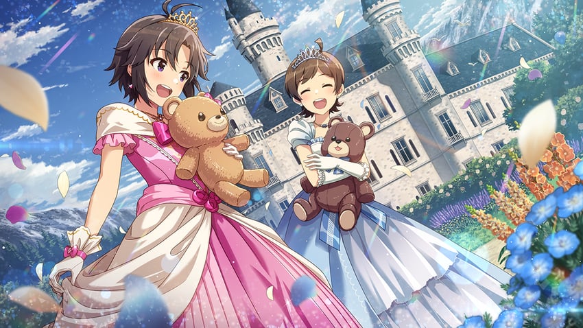 kikuchi makoto and kinoshita hinata (idolmaster and 2 more)