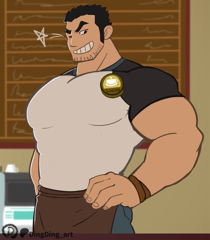 lucas lee (scott pilgrim and 1 more) drawn by dingding_art