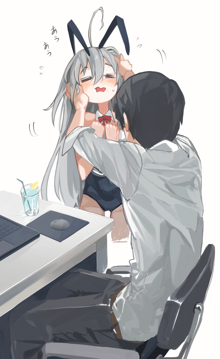 producer and hoshi syoko (idolmaster and 1 more) drawn by takesoboro