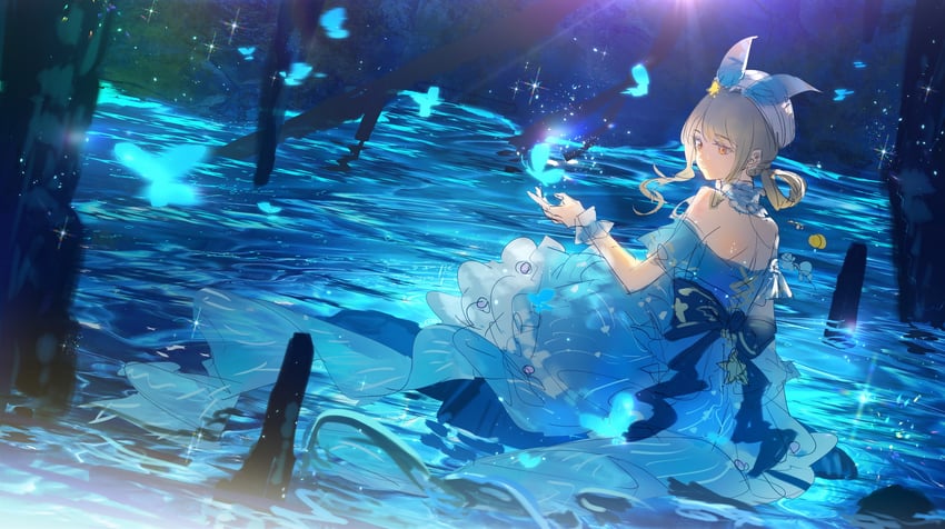 bubbly voyage (nikki and 1 more) drawn by tidsean