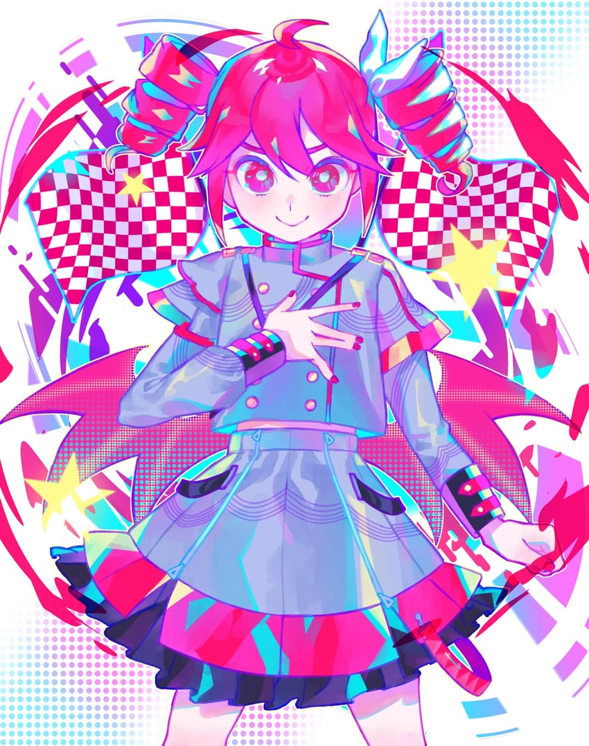 kasane teto (utau and 1 more) drawn by iro_(mywife_sunny)