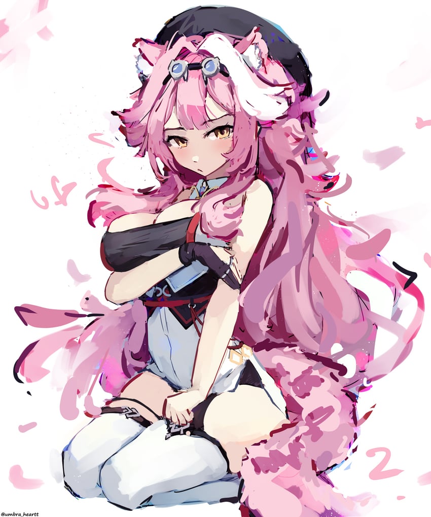 raora panthera (hololive and 1 more) drawn by umbra_heartt
