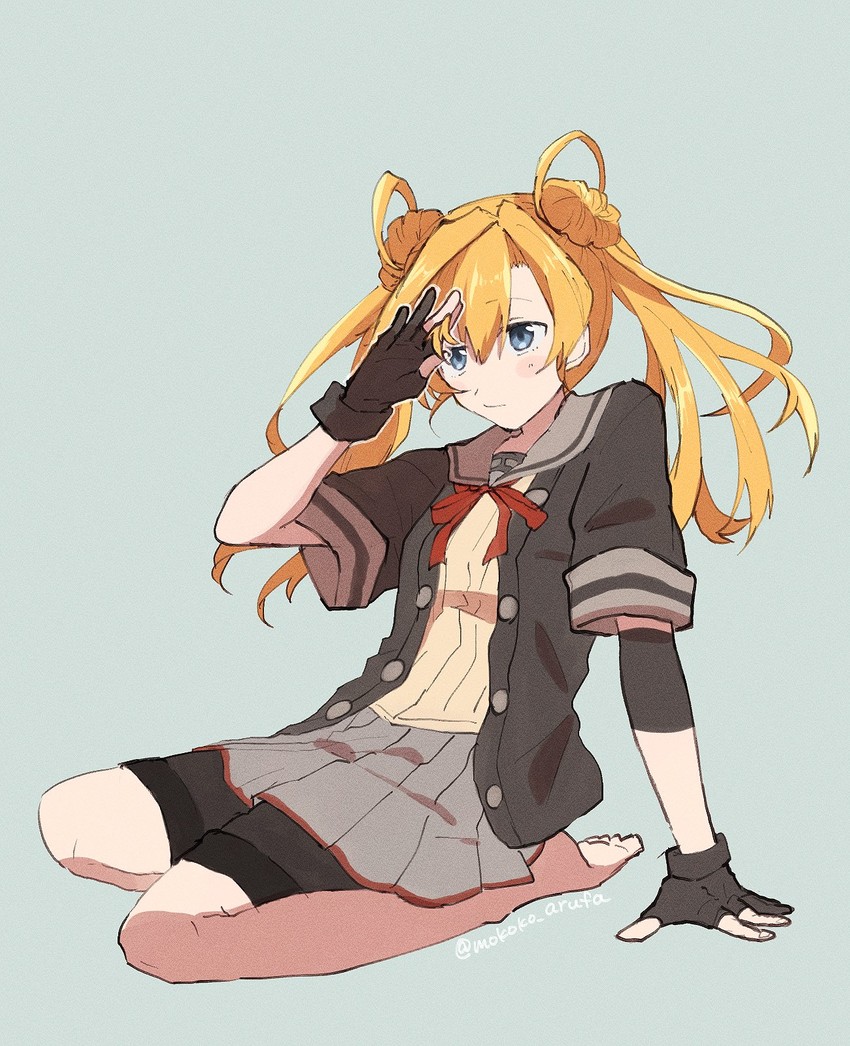 abukuma and abukuma kai ni (kantai collection) drawn by miku-moko