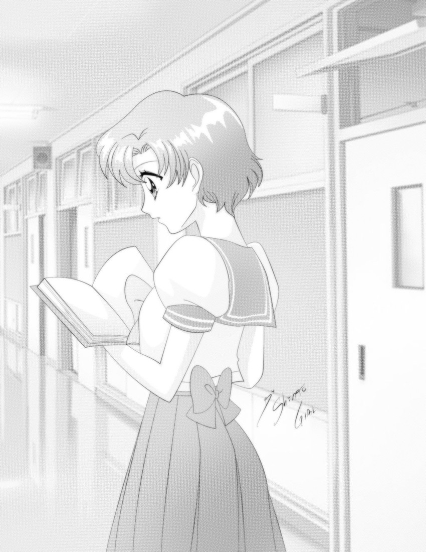 mizuno ami (bishoujo senshi sailor moon) drawn by shinta-girl