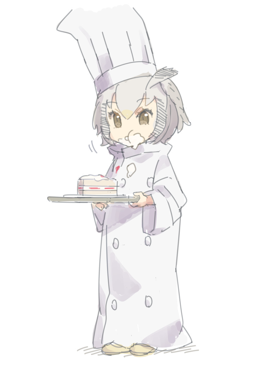 northern white-faced owl (kemono friends) drawn by omucchan_(omutyuan)