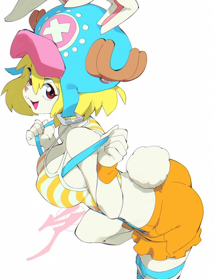 tony tony chopper and carrot (one piece) drawn by aetherion