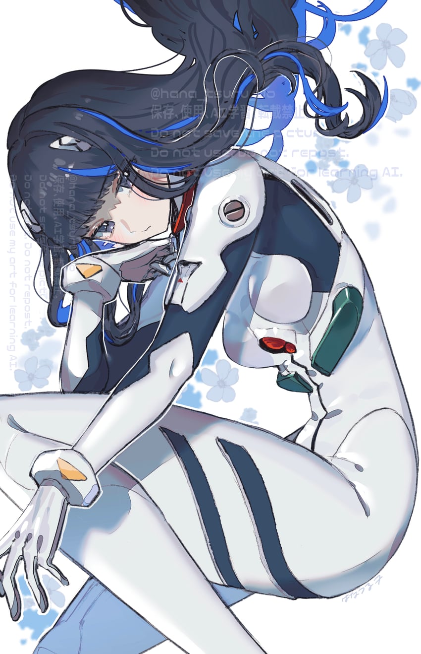 ayanami rei and tenochtitlan (fate and 2 more) drawn by sugomori_tsuru_(hana_tsuru_wo)