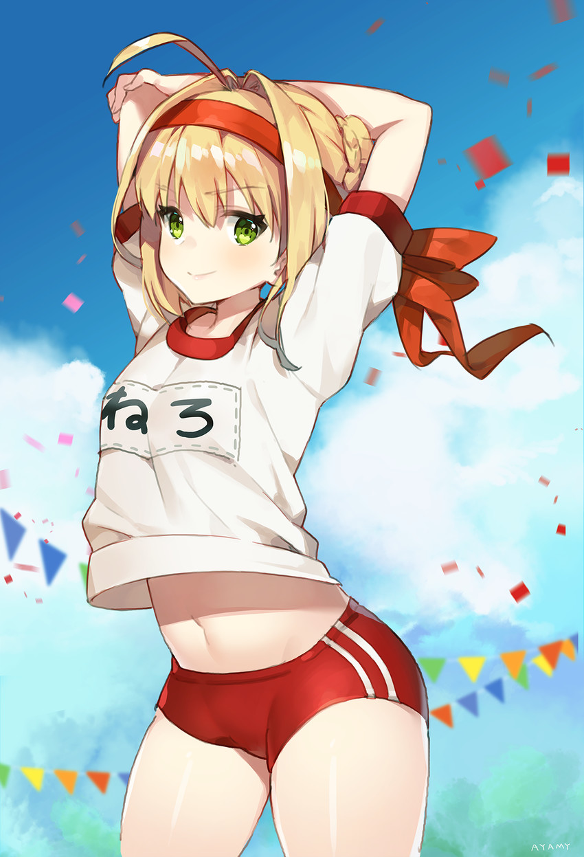 nero claudius (fate and 1 more) drawn by ayamy