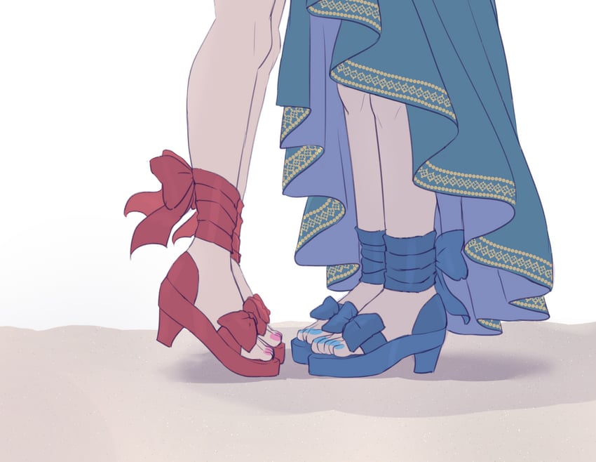 hilda valentine goneril and marianne von edmund (fire emblem and 2 more) drawn by haniwa_(8241427)