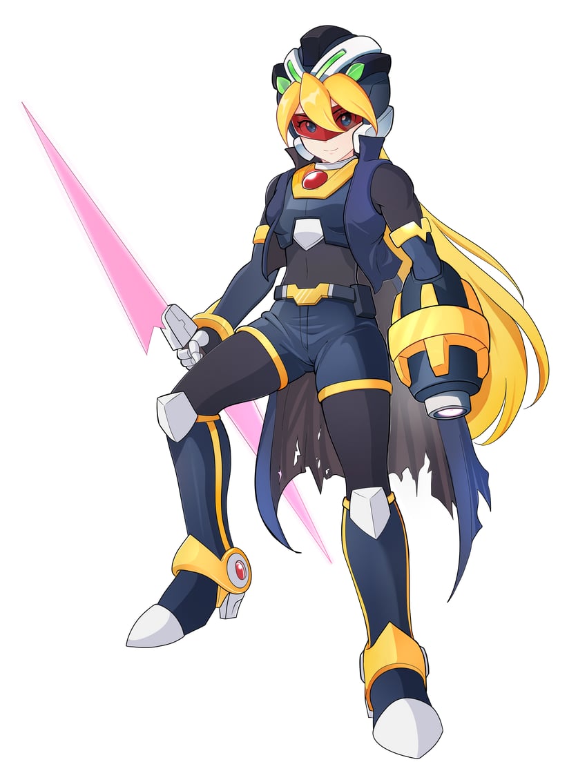 ciel and dynamo (mega man and 2 more) drawn by uta_guipiy