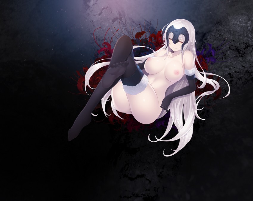 jeanne d'arc alter (fate and 1 more) drawn by cait_aron