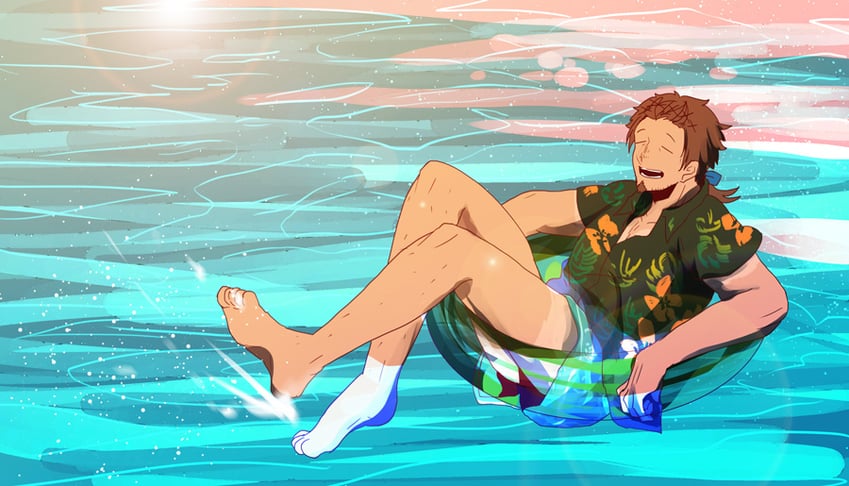 hector (fate and 1 more) drawn by macha@meshi