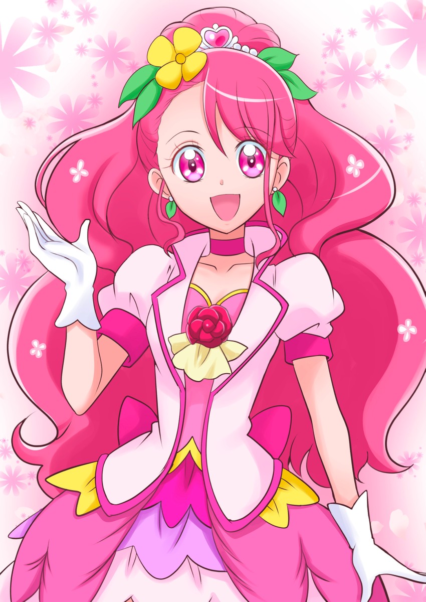 hanadera nodoka and cure grace (precure and 1 more) drawn by hanzou