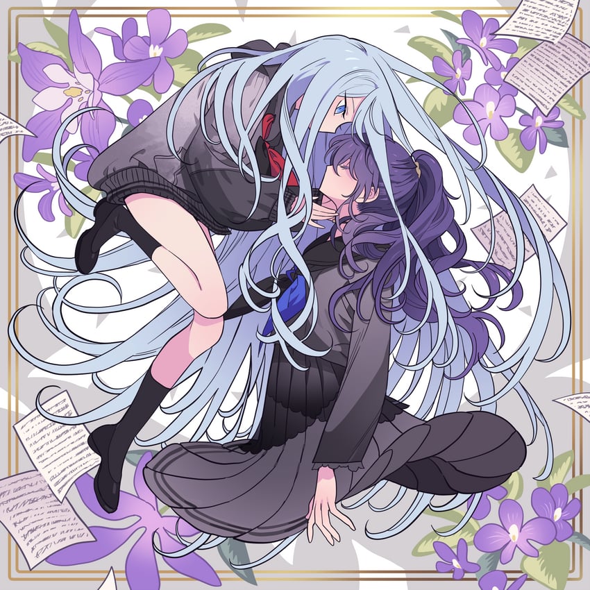 asahina mafuyu and yoisaki kanade (project sekai) drawn by meremero