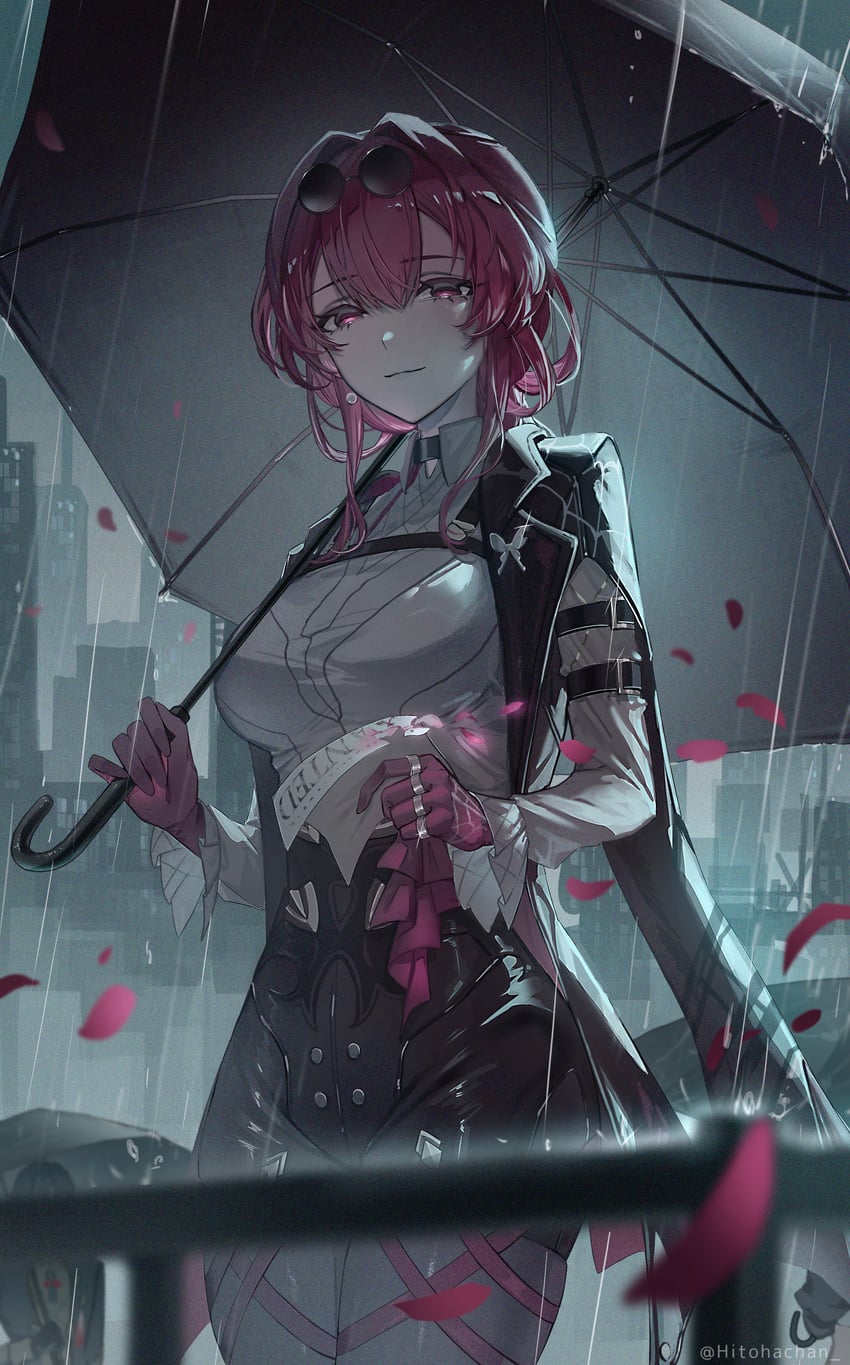 kafka, silver wolf, and blade (honkai and 1 more) drawn by hitohachan