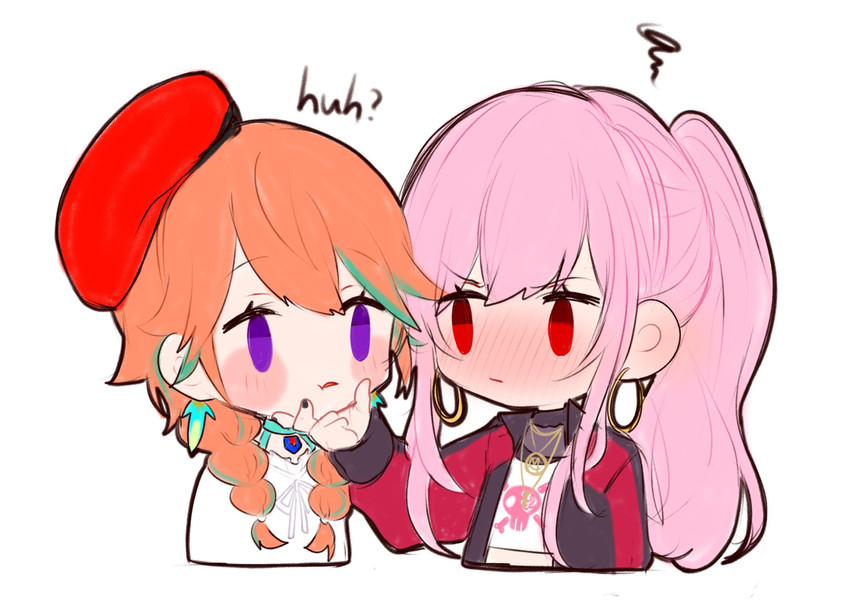 mori calliope and takanashi kiara (hololive and 1 more) drawn by tera_(trs82341711)