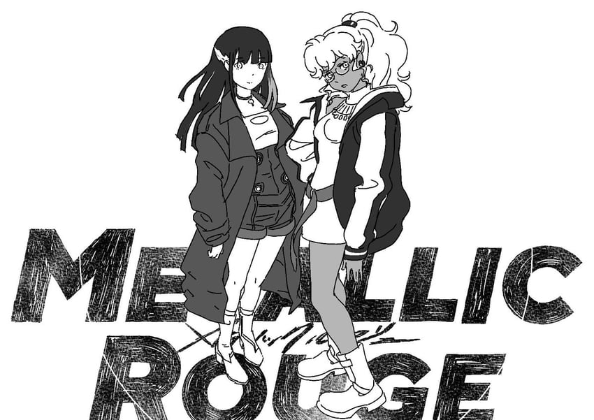 naomi orthmann and rouge redstar (metallic rouge) drawn by karasumaru_m
