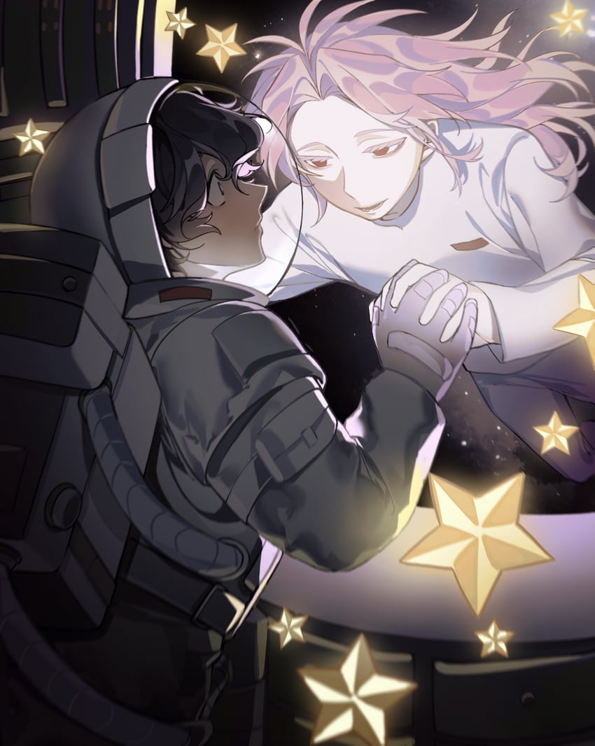 hatsutori hajime and utsugi noriyuki (saibou shinkyoku) drawn by chunaizhanshi23057