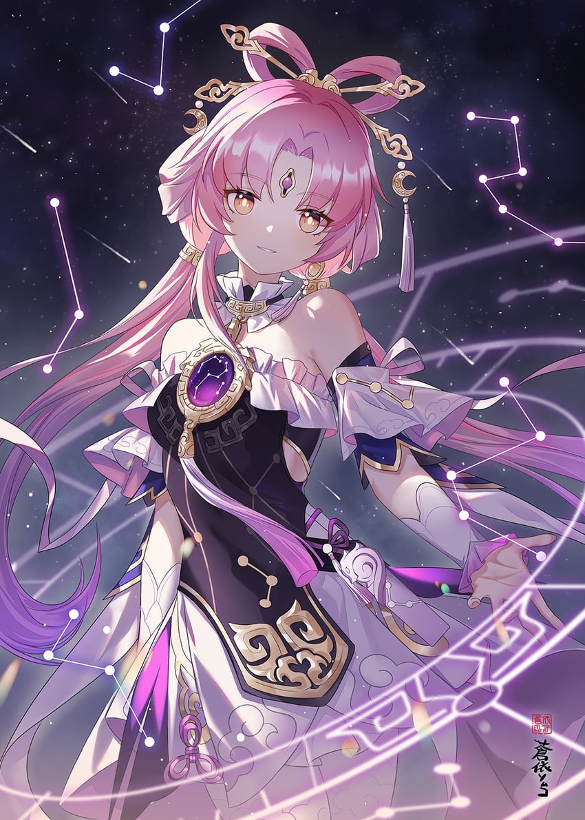 fu xuan (honkai and 1 more) drawn by mimiz
