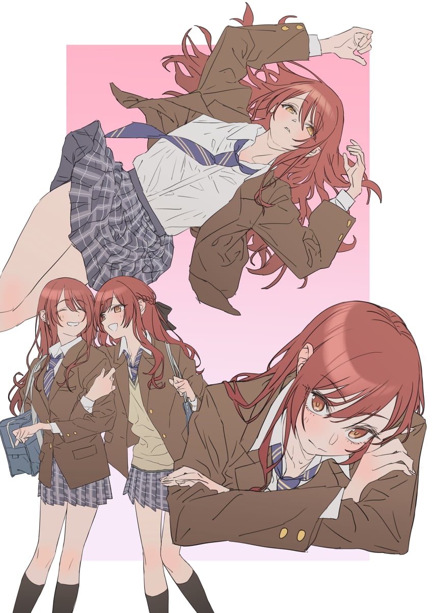 osaki amana and osaki tenka (idolmaster and 1 more) drawn by naga-agan
