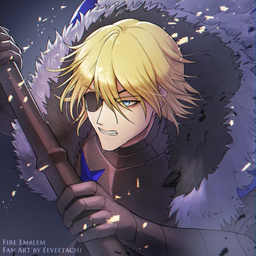 dimitri alexandre blaiddyd (fire emblem and 1 more) drawn by eeveetachi