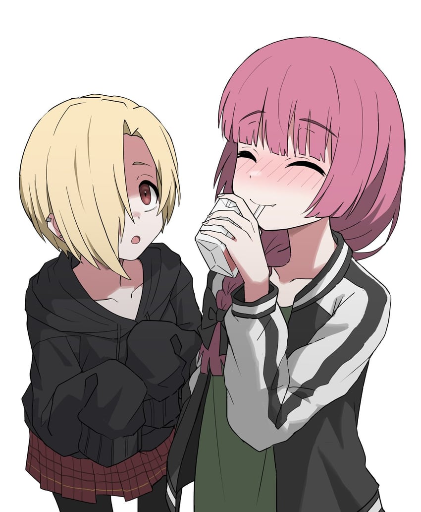 shirasaka koume and hiroi kikuri (idolmaster and 2 more) drawn by halulu