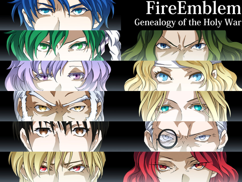 sigurd, deirdre, brigid, quan, eldigan, and 6 more (fire emblem and 2 more) drawn by aska_makoto