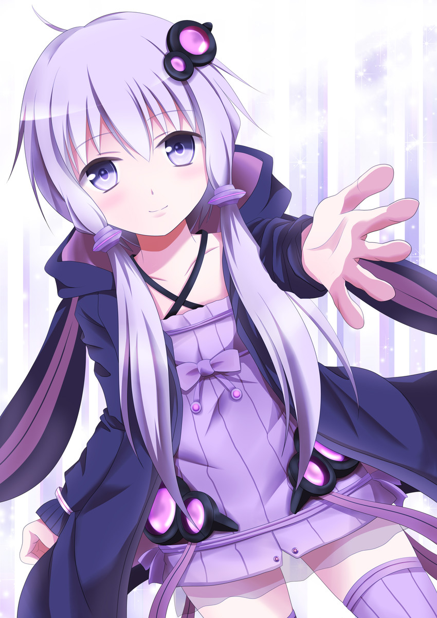 yuzuki yukari (vocaloid and 1 more) drawn by kuroganeruto