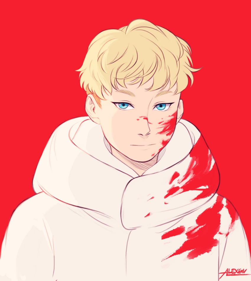 asuka ryou (devilman and 1 more) drawn by alexgvart