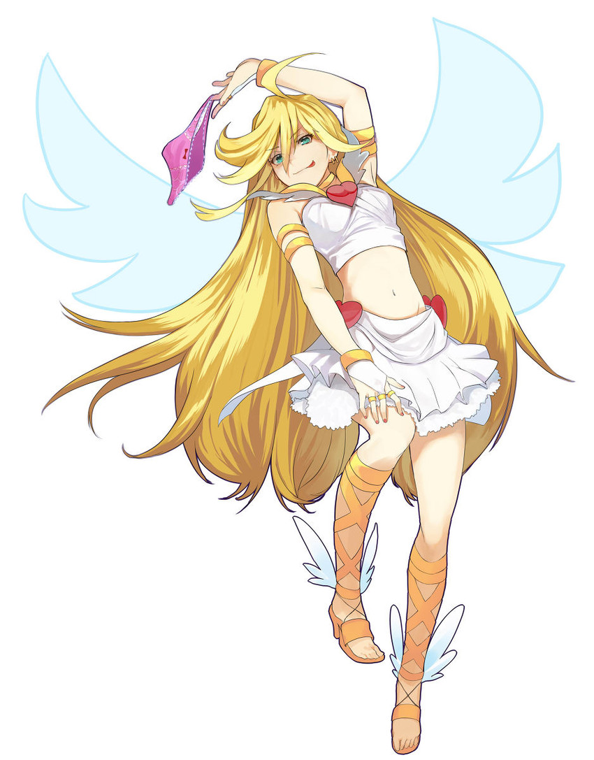 panty (panty & stocking with garterbelt) drawn by shirabi