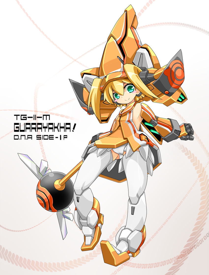 guarayakha (virtual on) drawn by karukan_(monjya)
